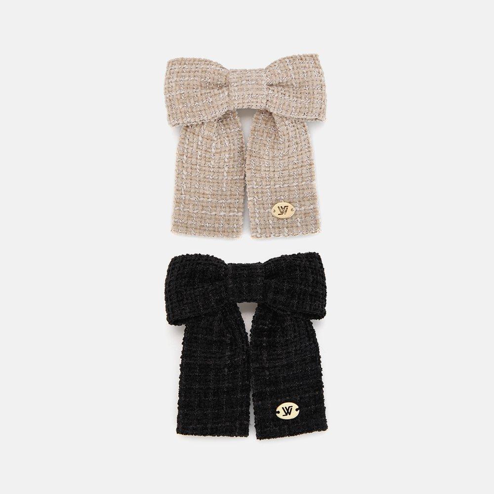 

Tweed Ribbon Pin Kids Moura (2 Colors) black