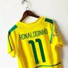 Maillot de Football Rétro Domicile Santos FC 2011-12 Neymar 11 Blanc pour Enfants et Jeunes