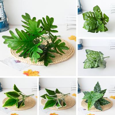 Decorative Simulation Plant Realistic Vivid Clear Vines Flower Arrangement Artificial Leaves Home