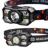 Adjustable Mode LED Induction Headlamp Ultra Bright Head Flashlight  Outdoors