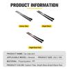 Hot Sale Car Side Skirt Adjustable Bumper Carbon Fiber Modifiedextension Rocker Plate Lip For Kia For Ford For Mazda For BMW