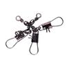 B-type Swivel Connector with Safety Pin - Stainless Steel Fishing Tackle Hook