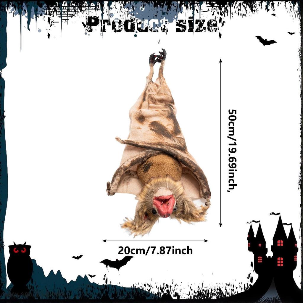 Halloween Wiszące 3D Straszne Rekwizyty Wszechstronna Dekoracja Horroru Latająca Upiorna dla