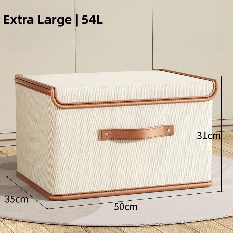 Oxford Storage Box Clothes Organizer Box Clamshell Lid