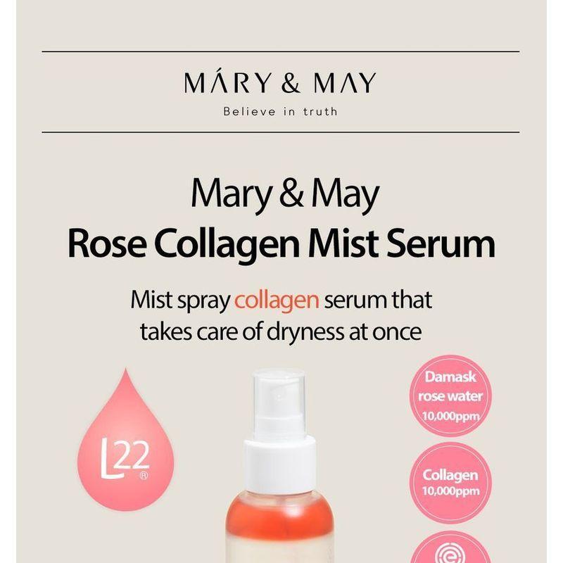 Mary&May Rose Collagen Mist Serum