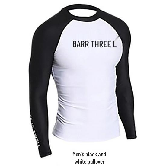 Men's Quick-Dry Long Sleeve Wetsuit for Surfing, Snorkeling, and Water Sports - Sun Protection & Jellyfish Defense.