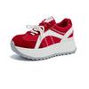 Novos Sapatos Casuais Esportivos Dad de Sola Grossa para Mulheres com Aumento de Altura da Palmilha