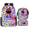 Mascotes de Pesadelo Criaturas de Pesadelo Mochila, Pesadelo Cordeiro Mochila Escolar Estudante Lancheira Estojo