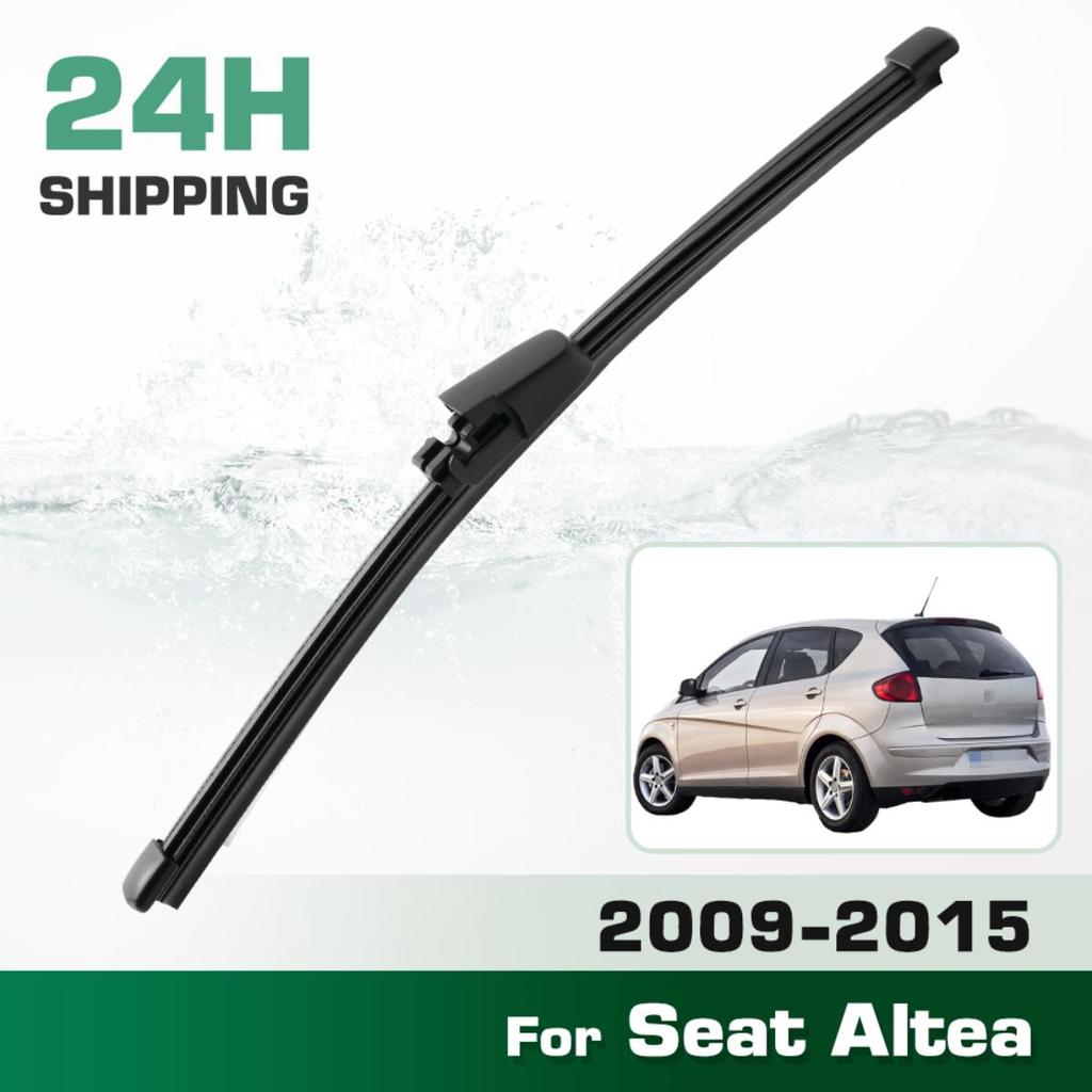 Heckscheibenwischerblätter, Premium-Ganzjahreswischerblätter Ersatz für Seat Altea 2009-2015, Naturkautschuk Bajonett, Einfach zu installieren 13″