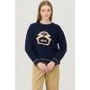 Benetton Hand Embroidery Wool Knit Bakp65561