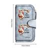 Funny Chicken Print Women Wallet Multi Slot Portable Purse Casual Fashion Card Holder