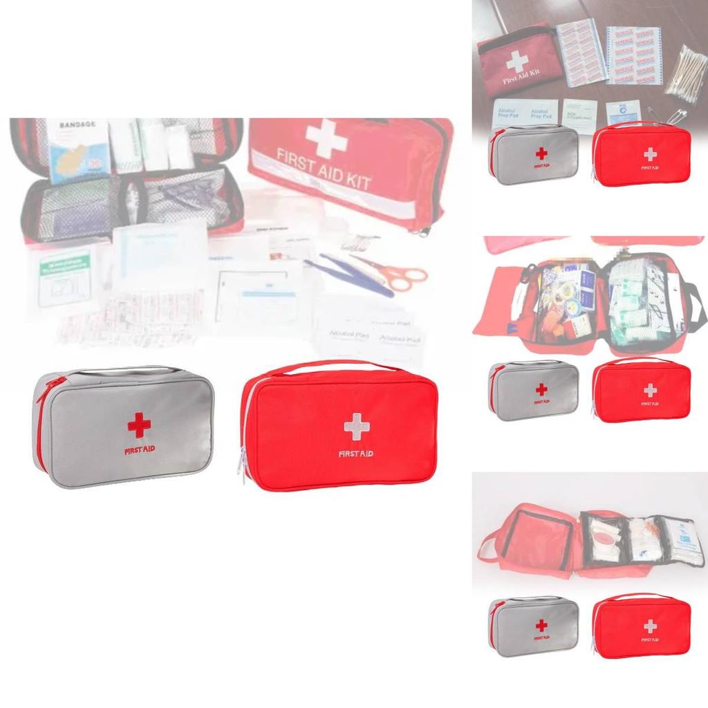 Modern Portable Korean First Aid Kit Travel Bag Durable Medicine Organizer For Effective Use