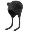 Custom-woven and Dyed Starry Sky Sequins Wool-blended Bear Ears Knitted Ear Protection Hat Women's Autumn and Winter Wool Hat Baotou Hat