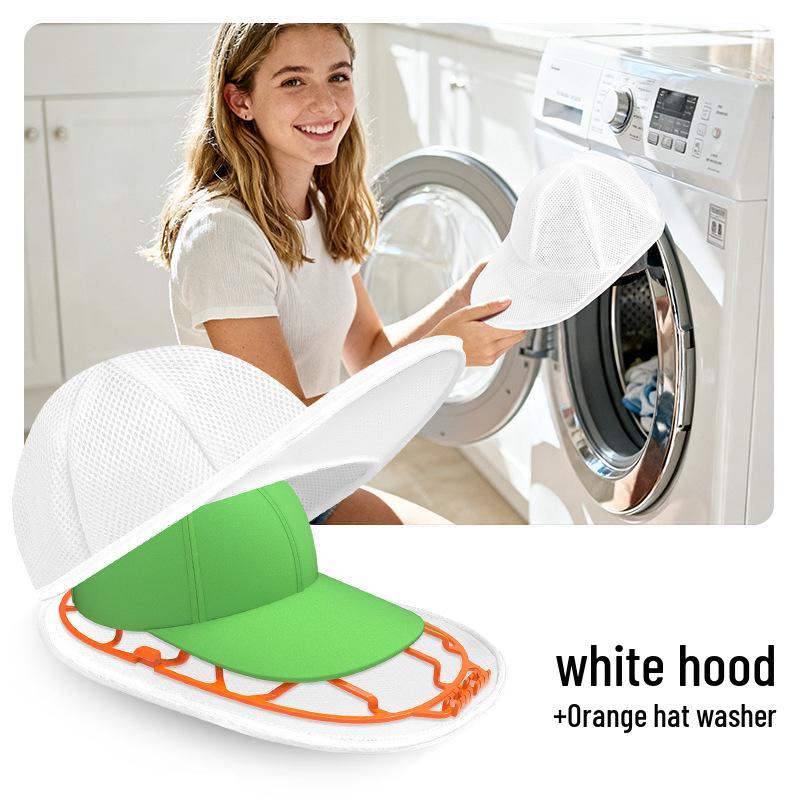 Anti-Deformation Baseball Cap Washer - Hat Bag & Rack for Machine Wash and Care