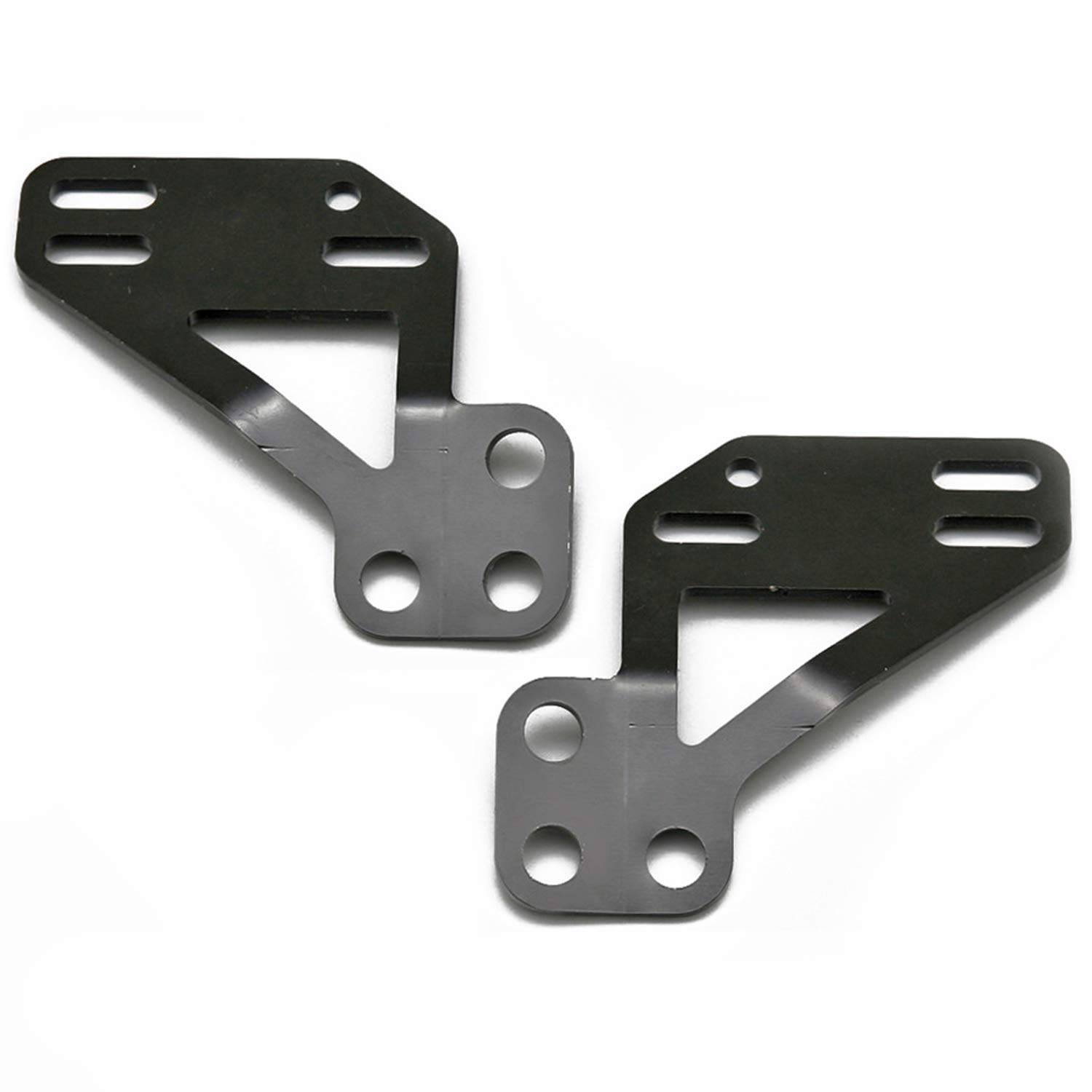 Daytona Motorcycle Knuckle Guard Bracket Set for Mirrors (M10) - Knuckle Visor Mounting Bracket Set 70874