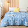 Summer Thin Quilt Comforter Soft Air Conditioning Four-season Quilt/Duvet/Blanket Bed Duvets 150 Single Bed Quilt Bedspreads