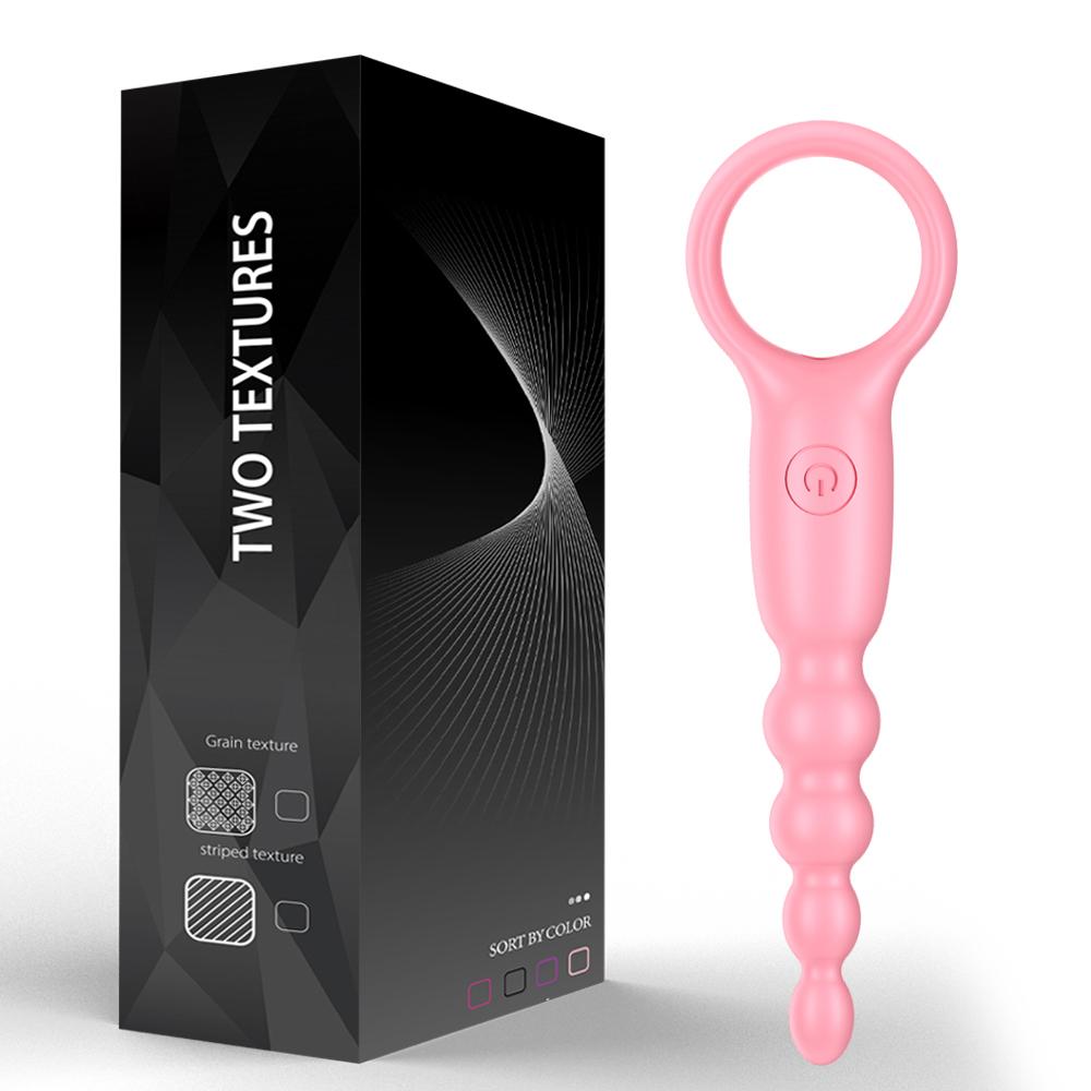 10 Speed Anal Vibrator for Women Vibrating Anal Beads Butt Plug Prostate Massage Soft Silicone Plugs Sex toys For Adults Sex Toy