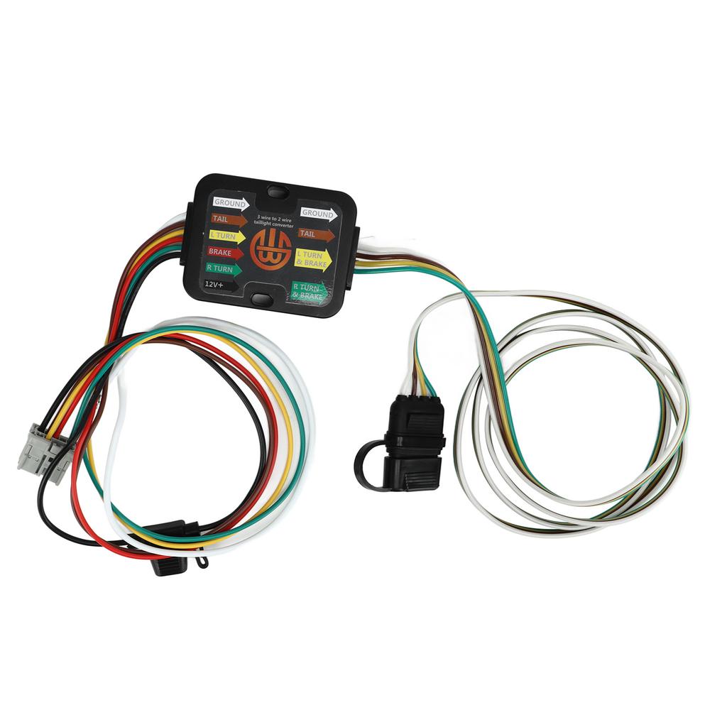 4 Pin Trailer Wiring Harness 56161, Towing Taillights Brake Turn Signals Connector Kit for 2005-2010, Easy to Install, Optimal Light
