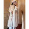 Autumn and Winter Thickened Long Fur Integrated Fur Coat Women's High Sense Light Fashion Simple Coat Tide