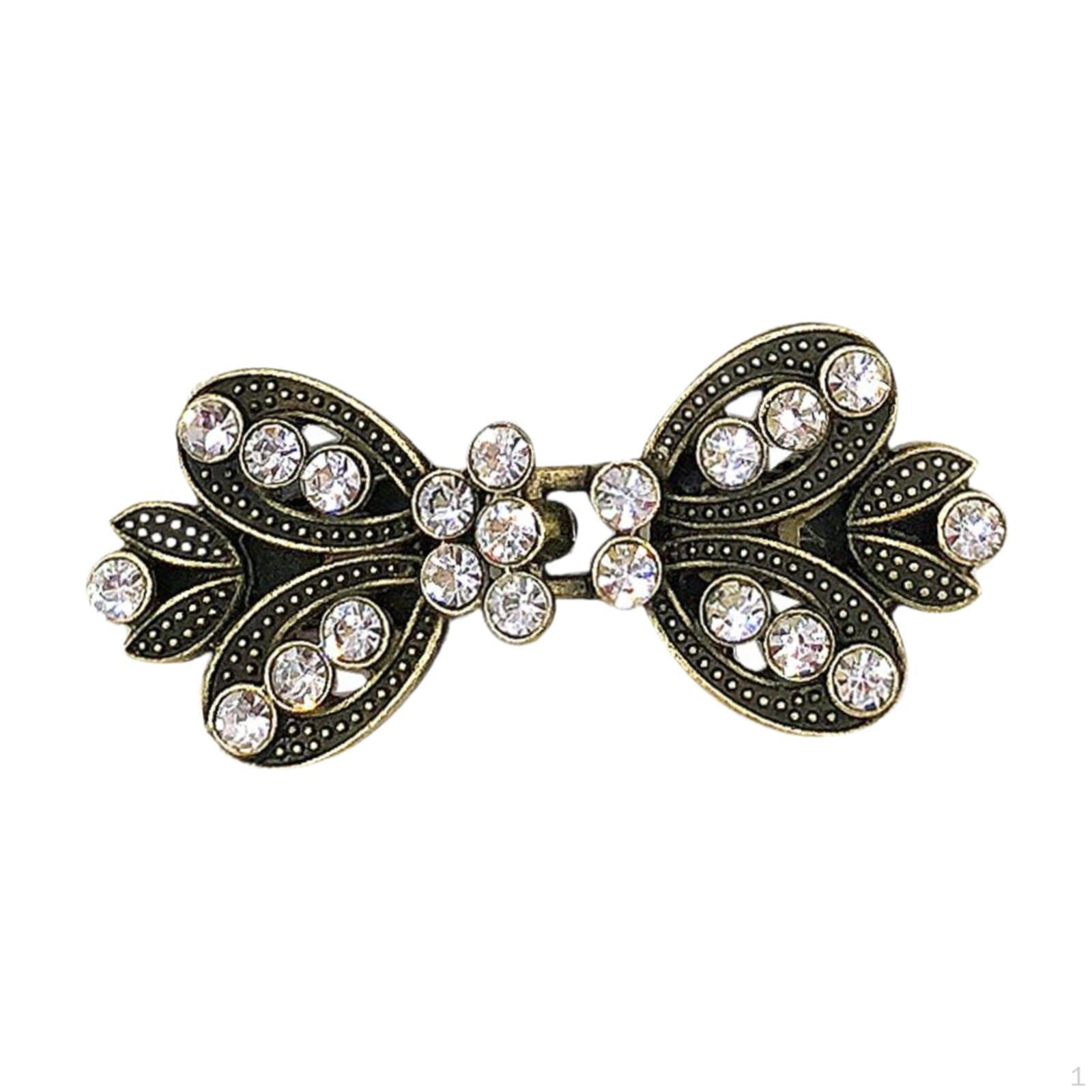 

Cardigan Clip for Sweater, Brooch Fastener Shawl And Cape бронзовий