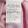 LOVEMOSCHINO Logo Print Long Sleeve Sweat One Piece 4 Pink Women Used