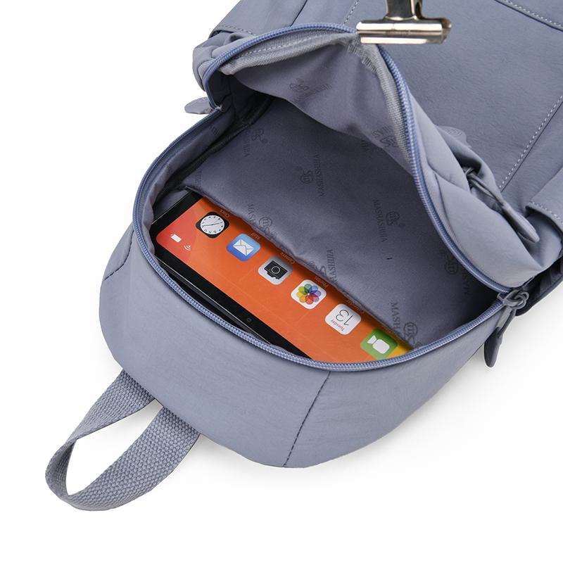 Mini-Nylon-Rucksack für Damen, kleiner, leichter, lässiger Tagesrucksack für Reisen, täglichen Gebrauch, Schule, Einkaufen