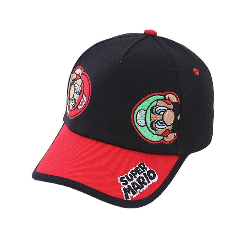 Super Mario Baseball Cap For Kids, Cartoon Duckbill Hat For Boys And Girls, Fashionable Sun Hat