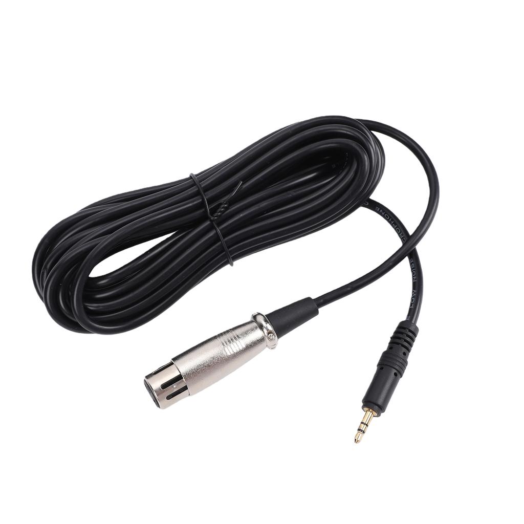 XLR to 3.5MM Cable 20 FT, OFC Microphone Adapter Cable Compatible with Condenser and Dynamic Microphones, Mixing