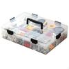 Small Parts Case Multiple Compartments MultiCompartment Storage Portable Design Hardware Box