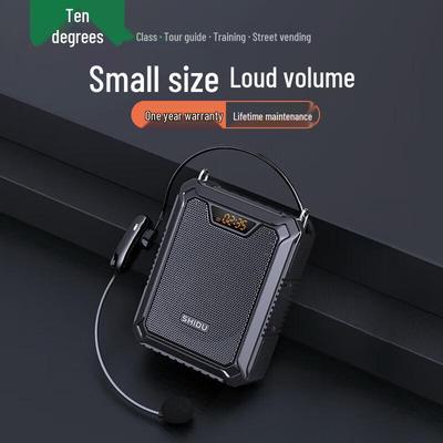 Przenośny wzmacniacz głosu Shidu M1000 z mikrofonem bezprzewodowym wtyczka CN (adapter w zestawie)