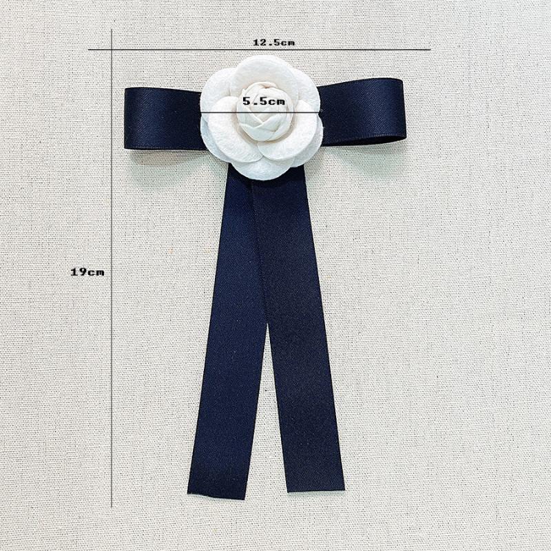 Брошь Цветок Камелии Характер Элегантный Бант Галстук-бабочка Траурная Бутоньерка Воротник Рубашки Аксессуары для Одежды Украшение