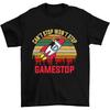 Elon Musk Can't Stop Won't Stop Gamestop Vintage T-Shirt, Classic Movie Shirt, Funny T-Shirt Black