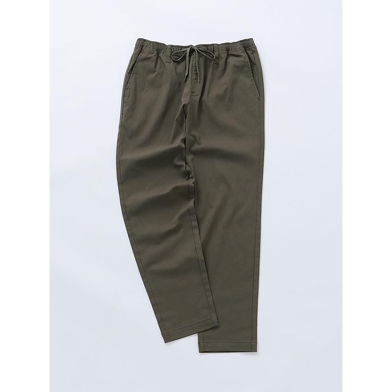 [Ships Any] pants Machine washable UV cut super stretch tapered easy men's 713100040 olive L