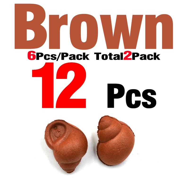 MNFT 12Pcs Carp Fishing Bait Snail Bait Fake Artificial River Snails Floating Hair Rig Pop Up Snail Winter Carp Bait FishingLure