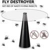 Flies And Mosquito Repel Insect Lovers - Keep Flies And Insects Away From Food Without The Use Of Chemicals Enjoy Your Meal Outdoors1pcs-black