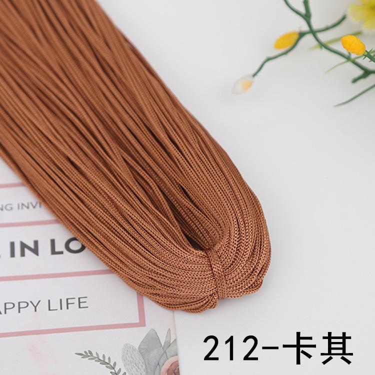 Croșetare Fir Gol Cordon de Nailon Fir de Tricotat Mătase Lucios Linie de Croșetat pentru DIY Covoraș Pălării Genți Pantofi Artizanat