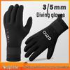 3/5mm Cold-Proof Diving Gloves for Snorkeling, Surfing, Beachcombing, and Fishing