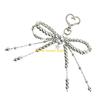 W89C Women Girls Cellphone Pendant Hanging Cord Beaded Telephone Strap Jewelry Chain