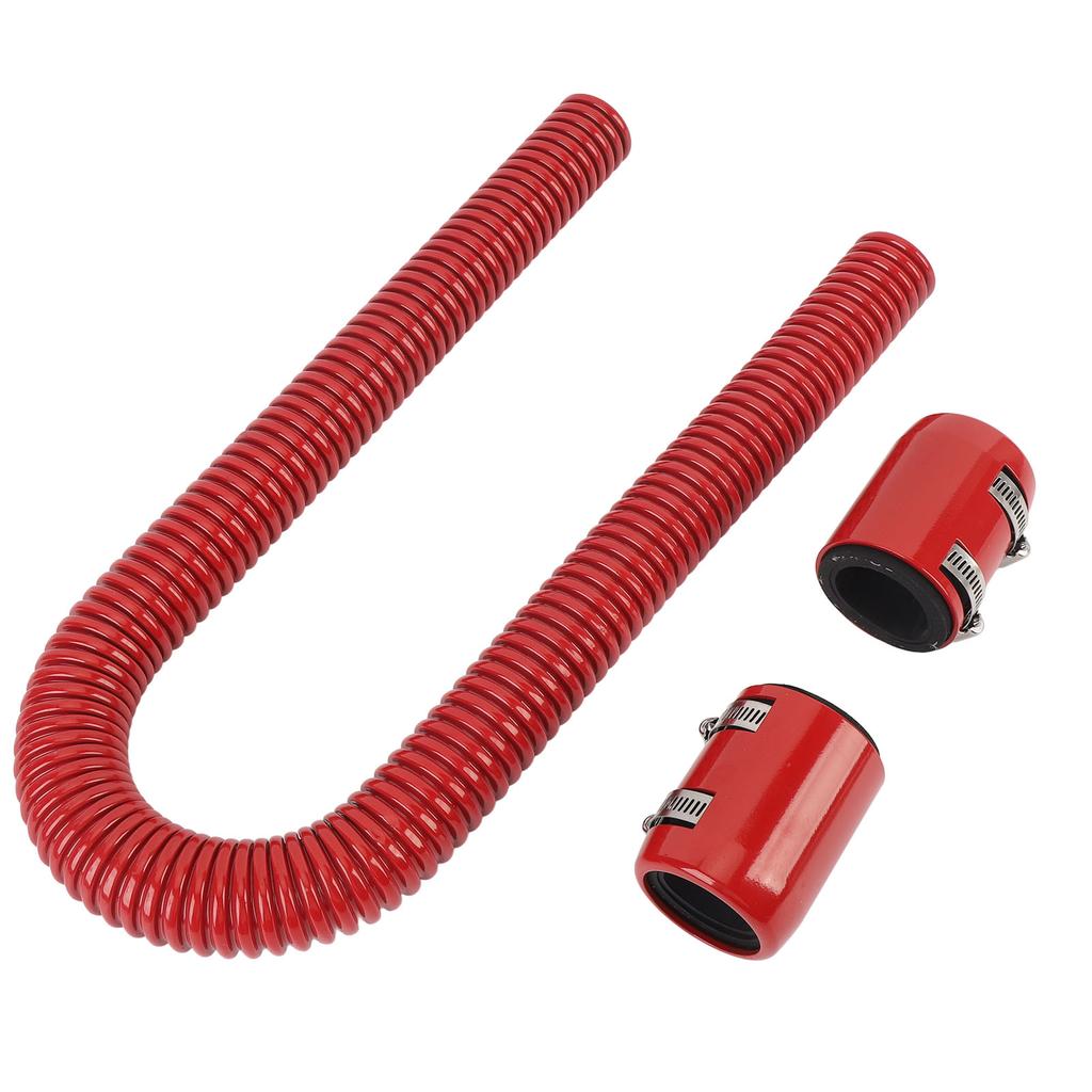 Kit Tubo Flessibile per Radiatore in Acciaio Inossidabile da 36 Pollici Con Fascette in Billetto Universale Flessibile per Radiatore