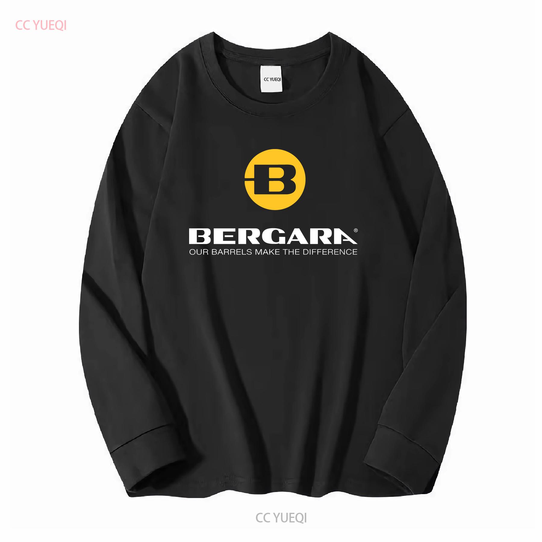 

New Bergara Guns Firearms Logo Men s Black T Shirt USA Size S to 5XL long sleeves vintage Washed Breathable Casual Comfortable 2XL