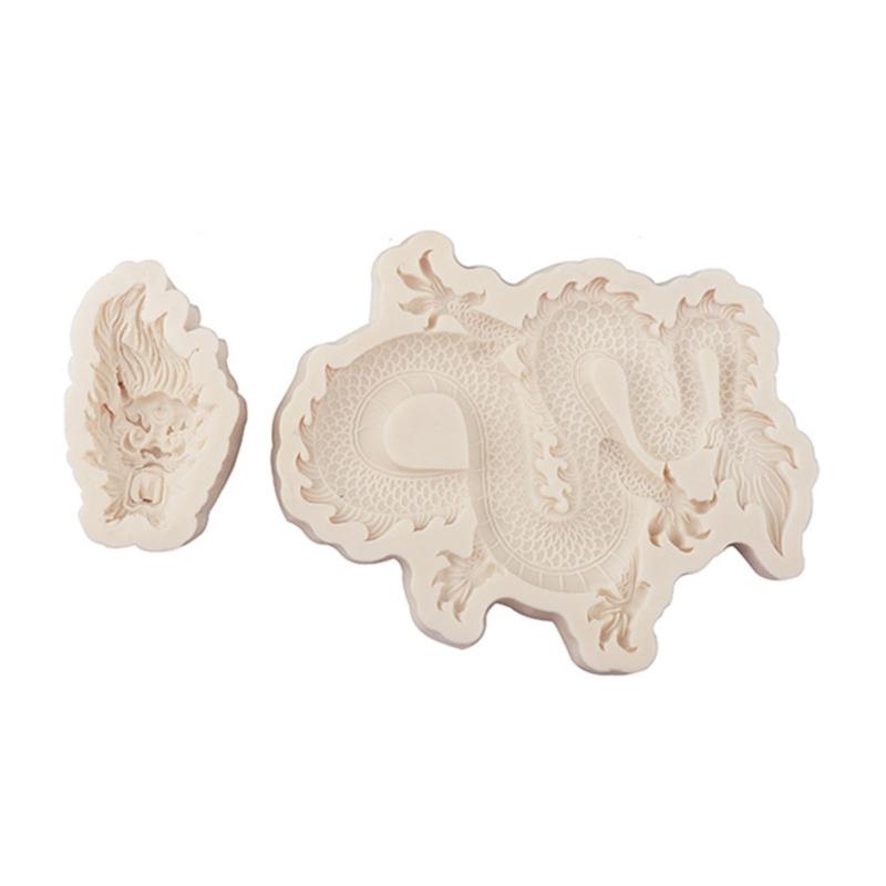 

Силиконовая форма «Узорчатый Дракон» для DIY выпечки тортов и выпечки, инструмент для украшения тортов для изготовления шоколада, фондана, кексов