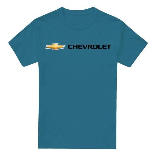 Chevrolet Unisex Adult Chevy Bowtie Wide T-Shirt