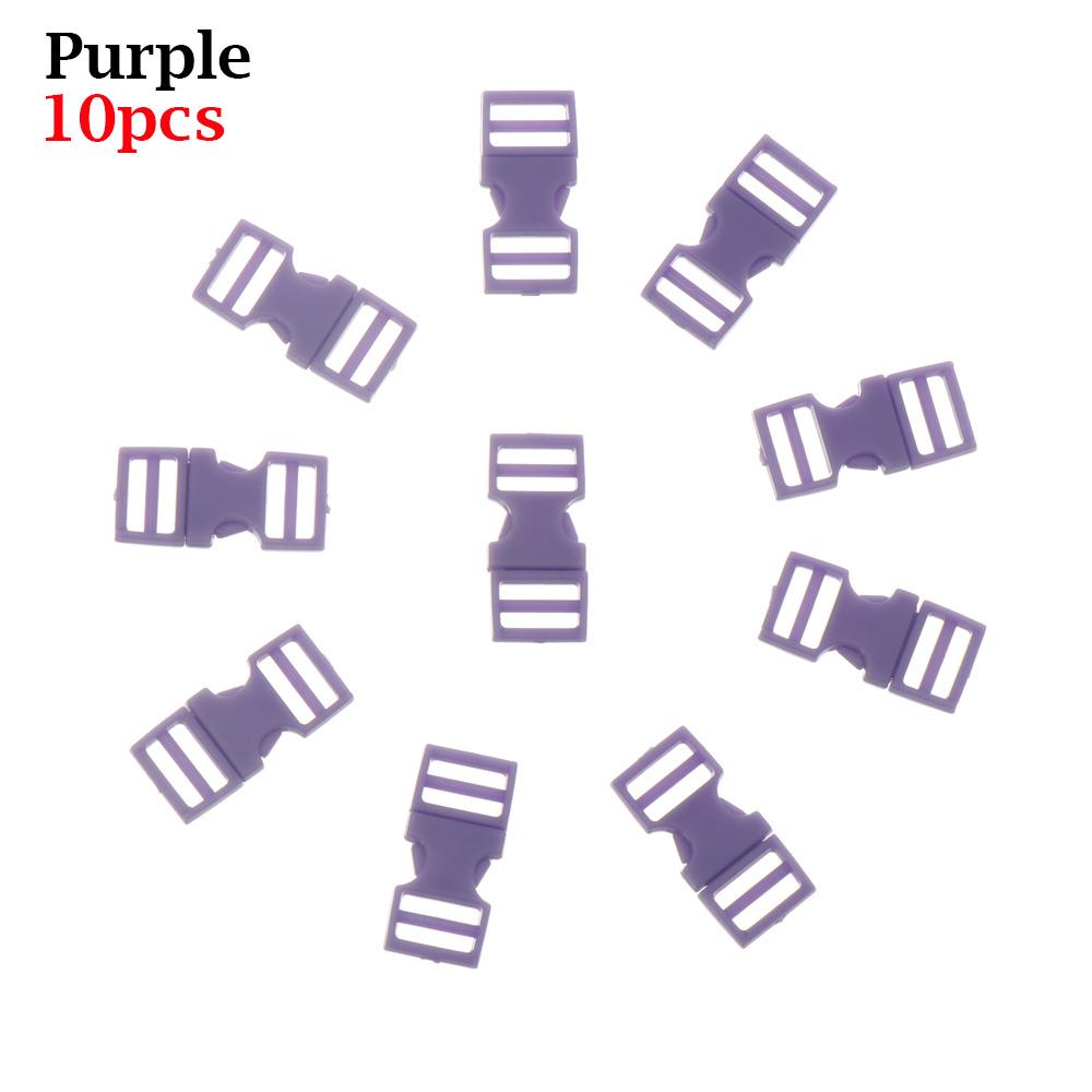 10/20pcs 6mm Plastic Mini Buckle DIY Doll Bags Buckle Handmade Backpack Button Bracelet Dog Collar Strap Buckle Webbing Supplies