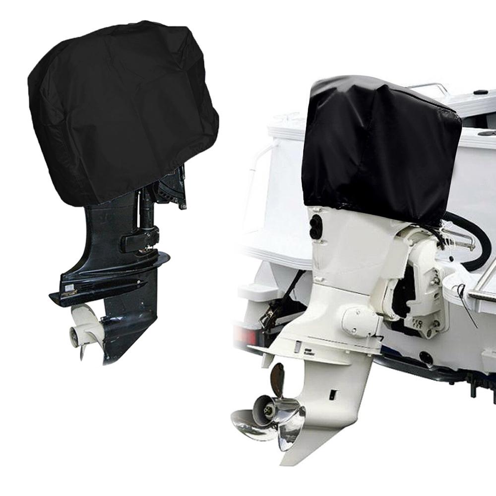 60 To 100 HP Boat Outboard Motor Engine Cover BLACK Universal Trailerable