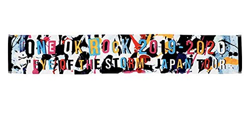 [ONE OK ROCK] ONE OK ROCK 2019-2020  Eye of the Storm  JAPAN Tour Official Merchandise Towel Scarf Towel/WHITE