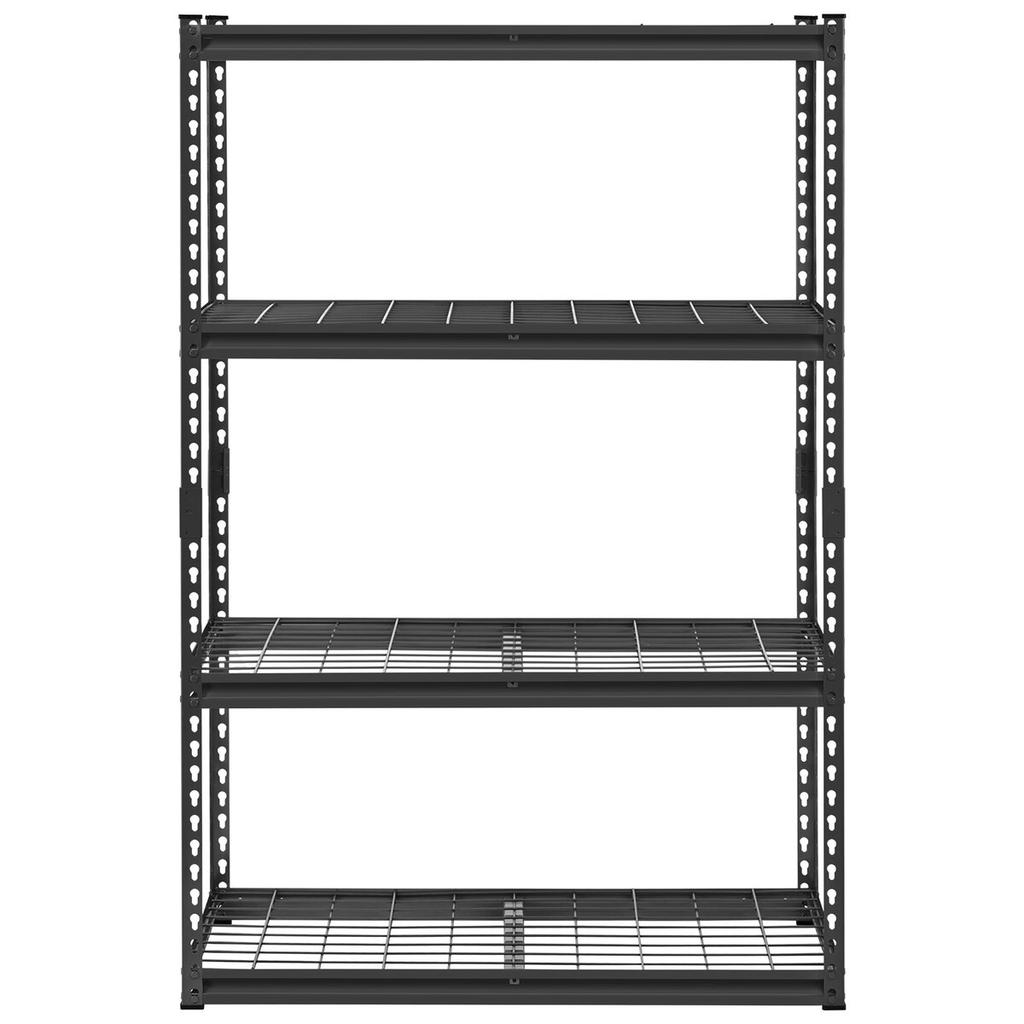 Storage Shelves 4 Tier Adjustable Heavy Duty Garage Shelving Unit 2400 lbs
