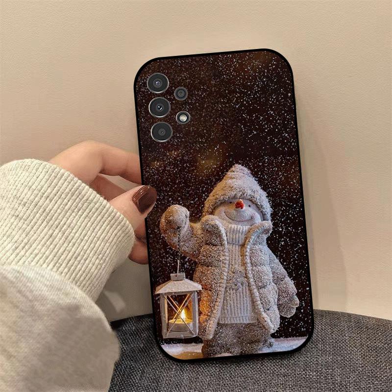 Christmas Phone Case For Samsung Galaxy A22 A32 A52 A13 A23 A33 A53 A14 A24 A34 A54 4G 5G Soft TPU Silicon Protective Case Cover