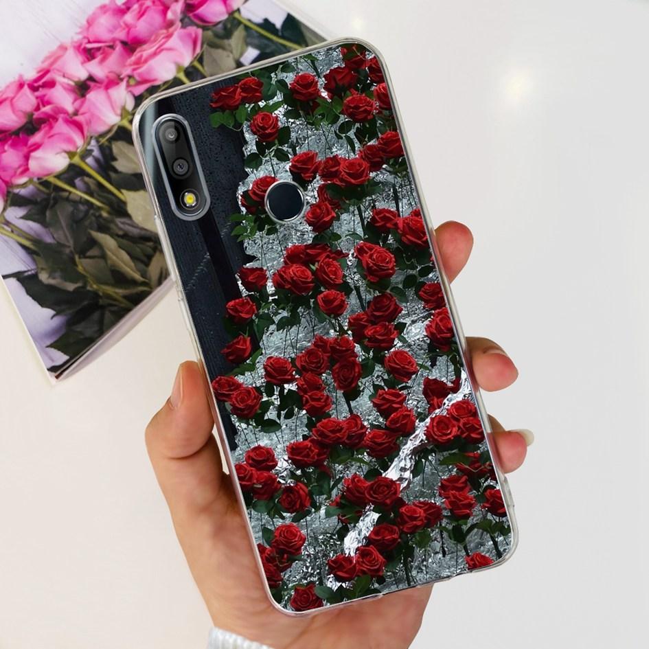 Pouzdro na telefon pro Asus Zenfone Max Pro M2 ZB631KL ZB633KL ZB630KL Pouzdra Silikonové Měkké Průhledné Kryt pro Asus X01BDA X01AD X01BD Funda