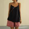 Cotton and Linen Camisole Women's Summer Loose Cotton and Linen Inner Sleeveless All-match Bottoming Top