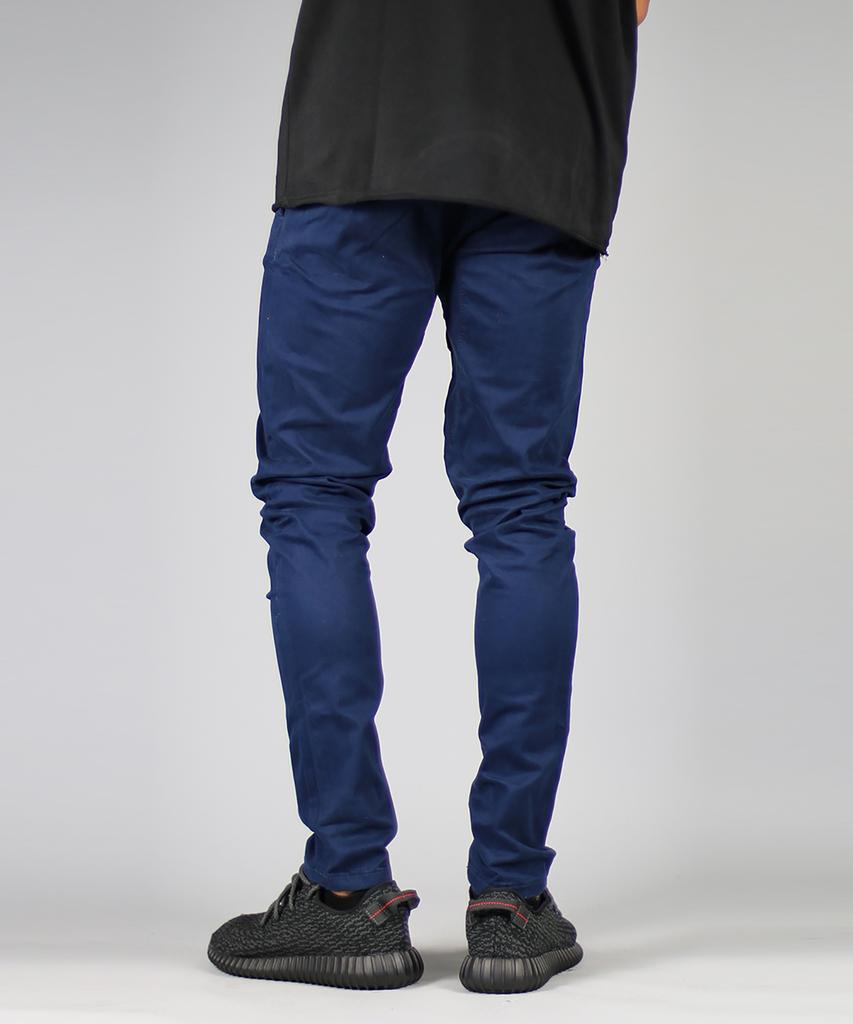 Haipeodenim Dark Navy Drop Crotch Pants